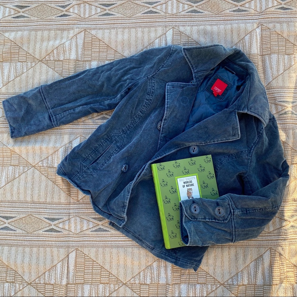 🌞Esprit blue corduroy jacket